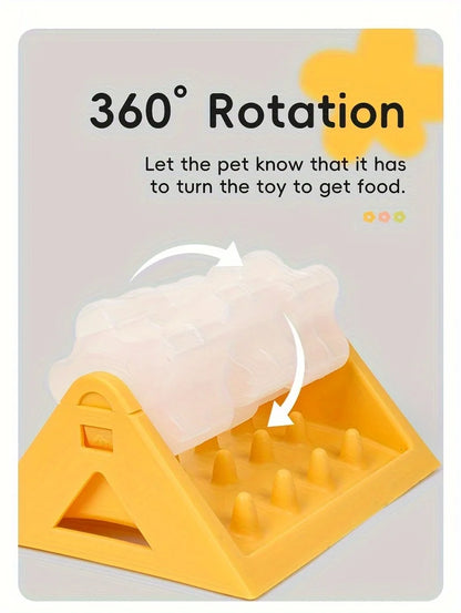 Interactive Dog Food Dispenser Toy - Puzzle Feeder with Leak-Proof Design, Slow-Feeding Design & Durable PP Material for Dogs