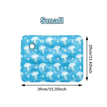 Pet Cooling Mat, Multiple Sizes, Extra Thick Summer Pad for Dogs & Cats, Waterproof Bite-Resistant Non-Permeable Sleeping Mat